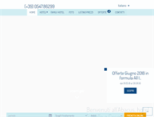 Tablet Screenshot of hotelabacuscesenatico.com